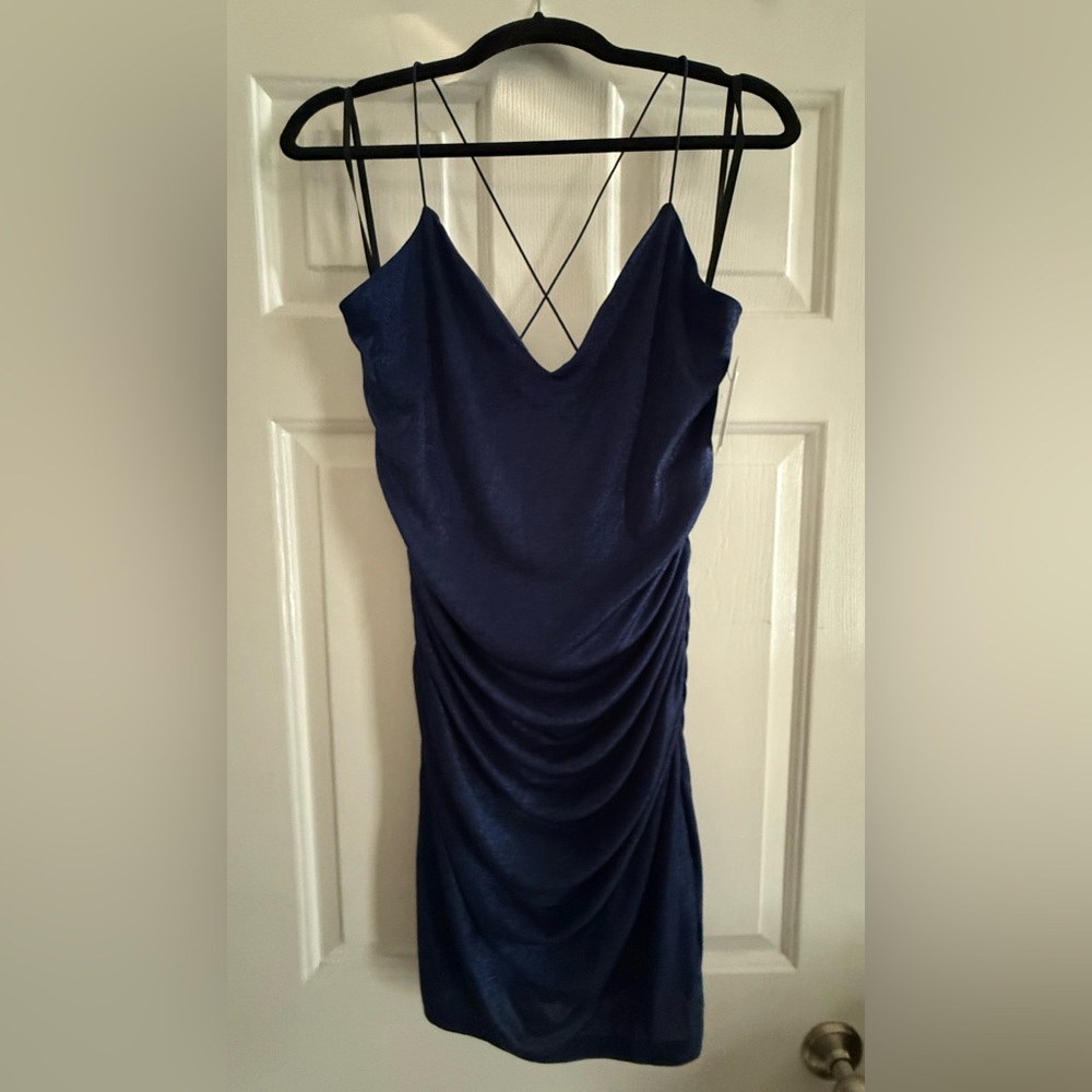by & by Midnight Blue Bodycon Dress